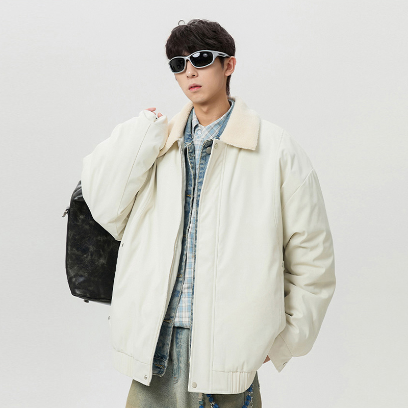 STA防寒保暖羊羔绒棉袄外套新款