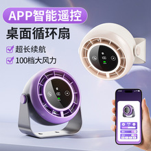 2025新款小风扇桌面电风扇家用静音办公室桌上台扇usb充电夹子小型电扇壁挂扇迷你卧室宿舍学生床上涡轮强力