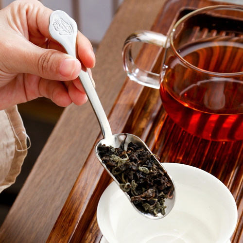 加厚茶匙万斯坚不锈钢茶叶茶勺