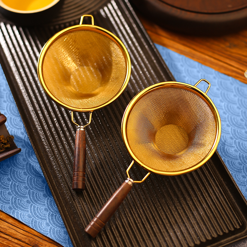 万斯坚茶叶过滤网茶漏公道杯茶具