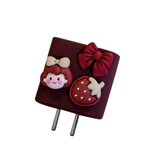 适用苹果16pro手机充电器保护套iPhone15promax/14数据线防折断绕绳iPhone17air两端保护套iPhone15pro手机壳