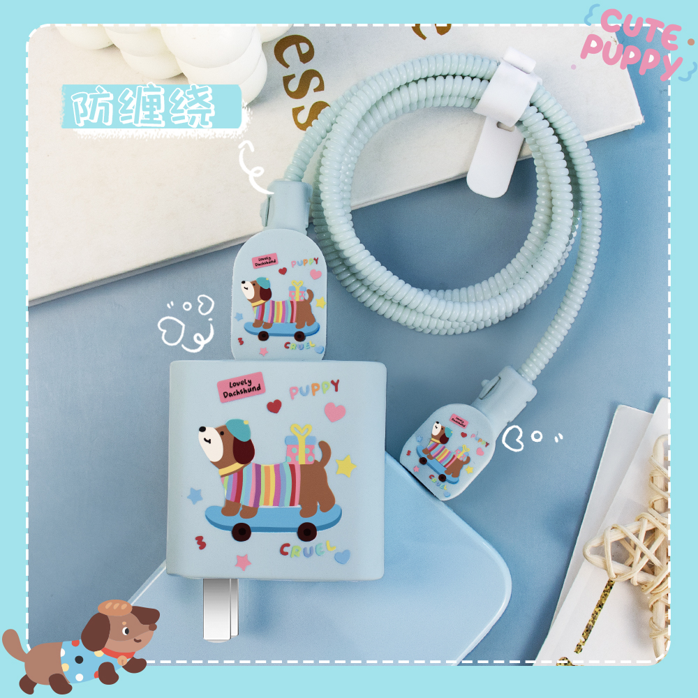 适用华为mate70Pro+卡通充电器套