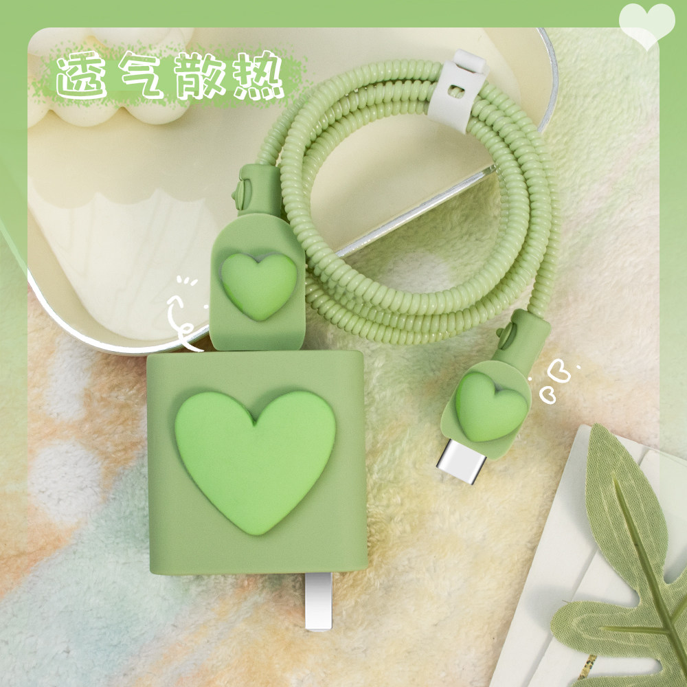 适用150W手机充电器数据线保护套