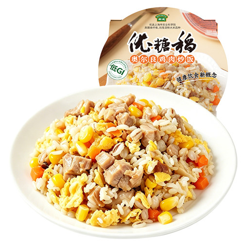 新成优糖稻奥尔良鸡肉常温炒饭
