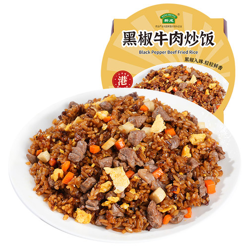 黑椒牛肉炒饭常温储存方便饭