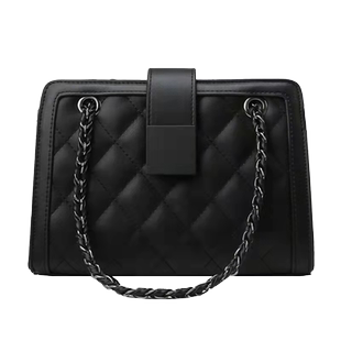 腋下包女2026新款潮高级感洋气女士大容量时尚菱格链条单肩斜挎包