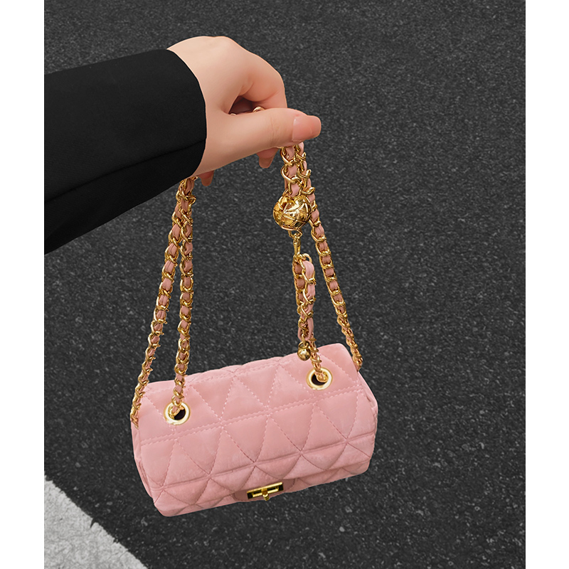 【品牌直营】菱格链条包包