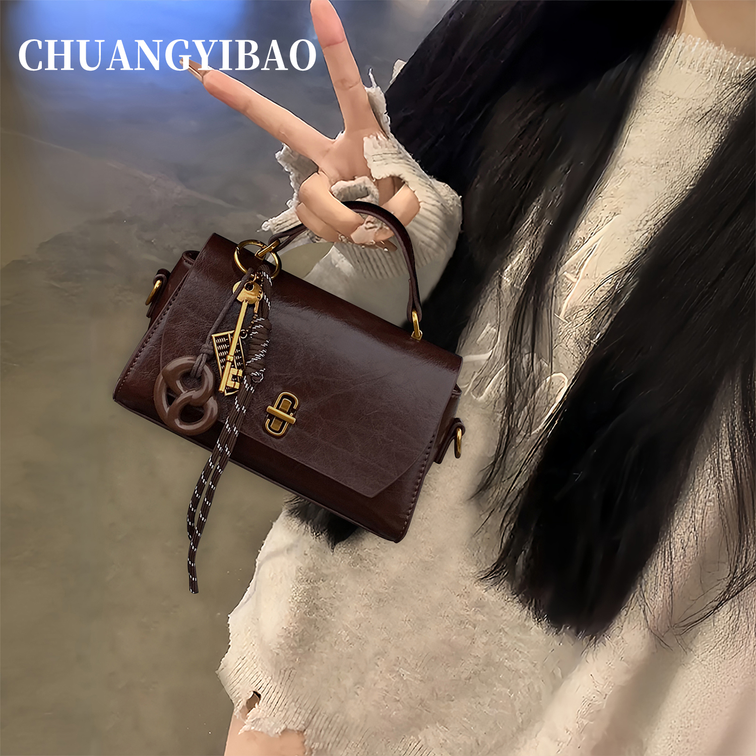 【品牌直营】高级感百搭马鞍包