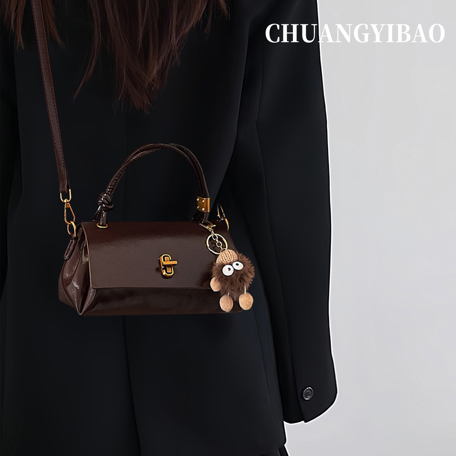 秋冬咖色超火小包包女式2025新款轻奢小众高级感巨好看斜挎小方包,箱包皮具/热销女包/男包,小方包,淘宝优惠券,粉丝福利购,淘宝优惠卷