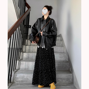 立领拉链早春季PU皮外套女精致2026新款机能风今年流行爆款初春天