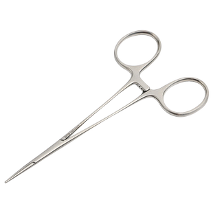 医用微血管止血钳不锈钢直弯双眼皮手术钳脂肪金柄外科超细止血钳