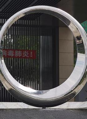 东莞梅州方凯迪制作不锈钢圆形户外水池摆件广场大型雕塑定制