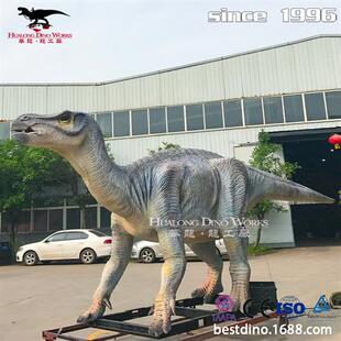 仿真恐龙源头厂家来图制作生产大型景区亲子游乐园软雕动态鸭嘴龙