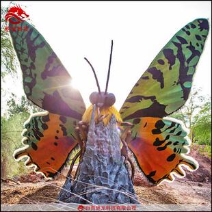 大型可动雕塑定制仿真蜘蛛模型机械舞台动态道具机模装 置定制公司