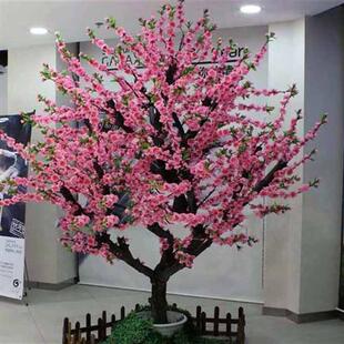 仿真樱花树仿真园林酒店装饰樱花树工厂供应树脂工业品植物摆件