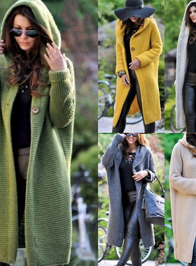 2022 autumn and winter new solid color sweater cardigan 毛衣