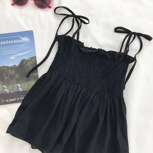 夏季绑带短款上衣女外穿