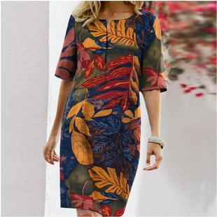 Knee Party Dress Women Long Sleeve Dresses Plus Size 新款女
