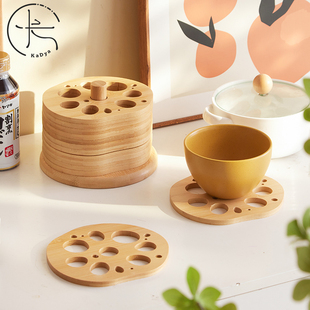 餐桌隔热垫防烫耐高温锅垫砂锅隔热垫创意藕片餐垫盘子碗垫杯垫