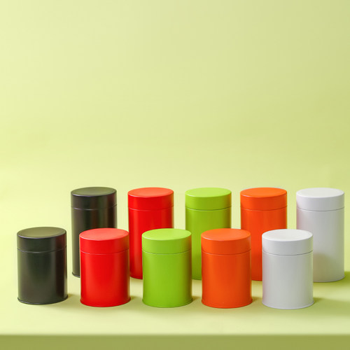 茶叶罐马口铁罐圆形新款高档密封