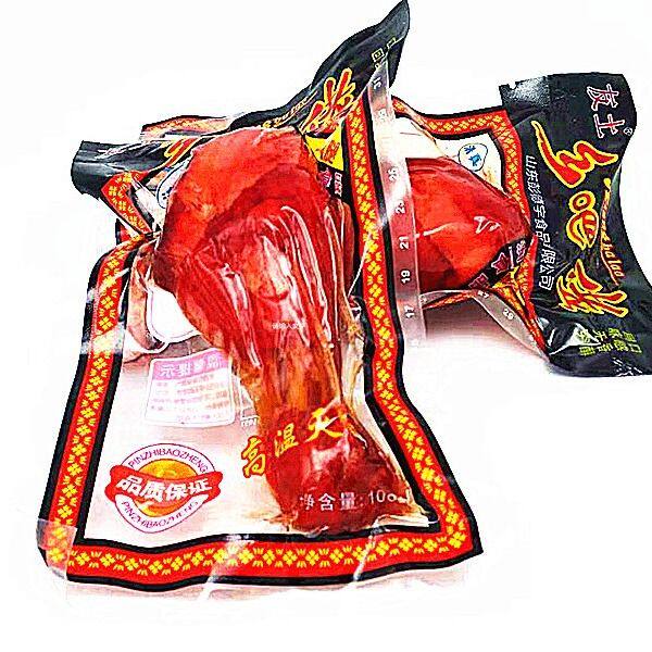 乡巴佬风味卤鸡腿100克大鸡腿20/10整箱鸡肉零食真空包装熟食