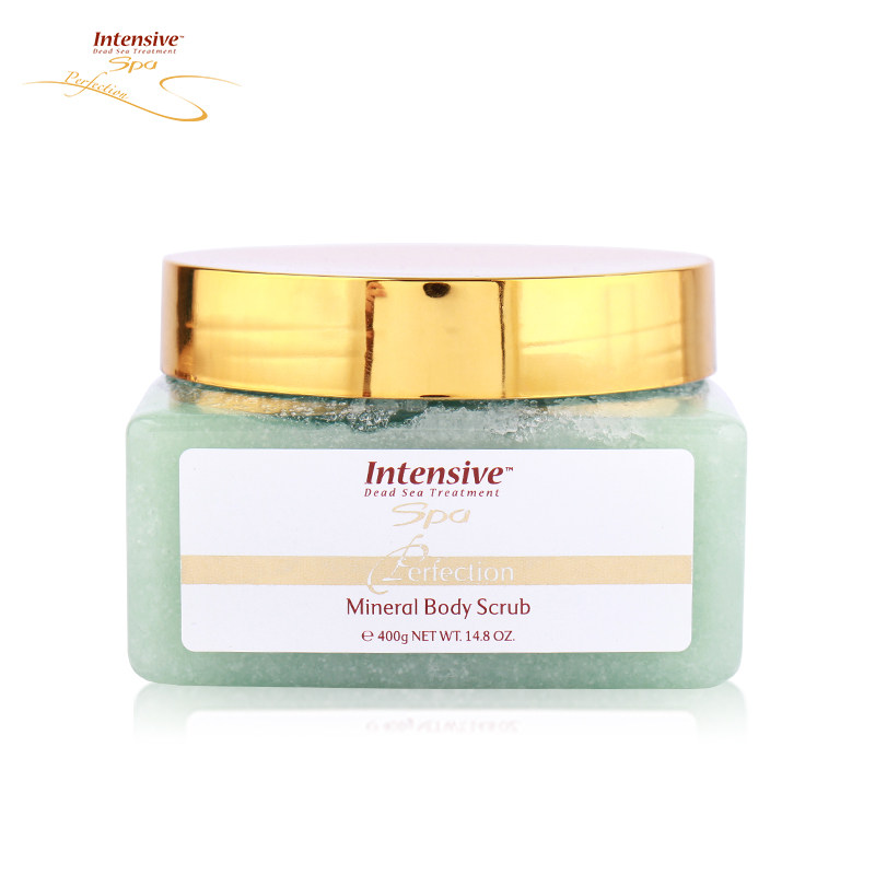 Intensivespa/英藤森以色列进口磨砂浴盐身体磨砂膏400g颜色随机
