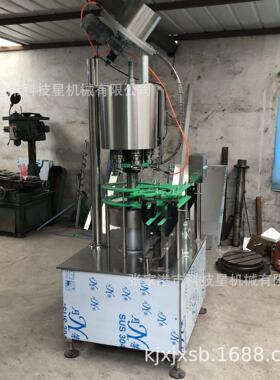 皇冠盖压盖机 全自水速动RJZ矿泉瓶盖压机 高压盖封口盖机