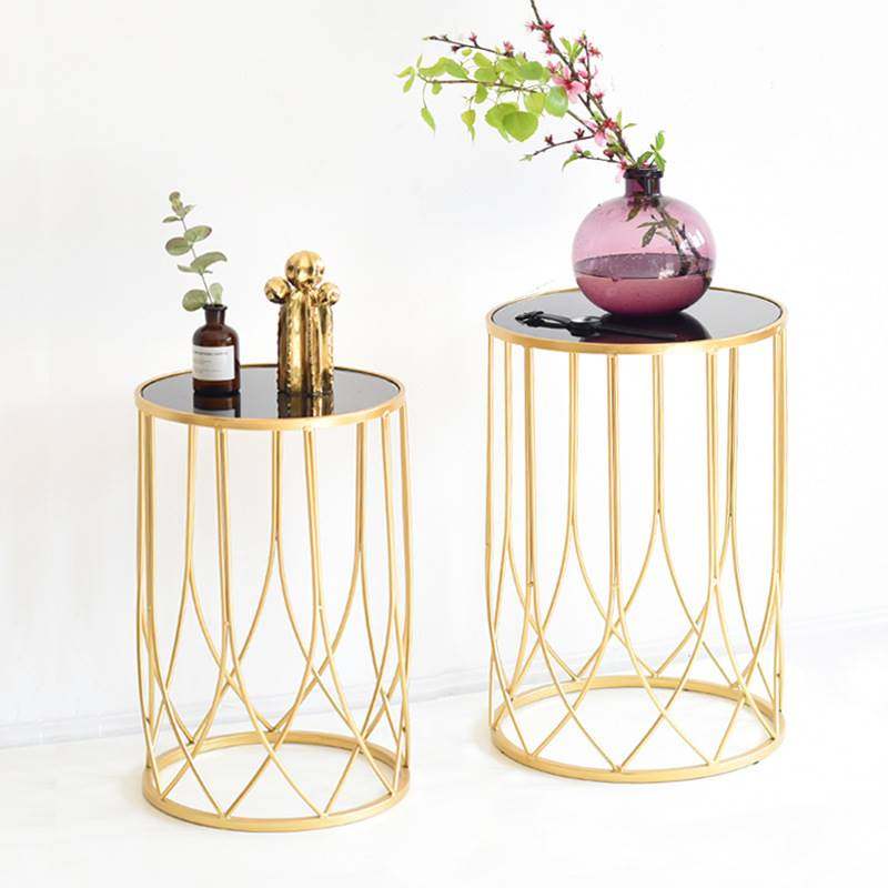 Table 轻奢铁艺术茶几金色样板房间软装饰品创意沙发小边桌角几,纺织面料/辅料/配套,化纤机械,淘宝优惠券,粉丝福利购,淘宝优惠卷
