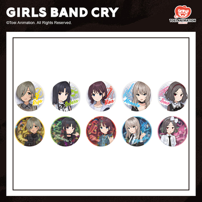 日本进品少女乐队的呐喊徽章