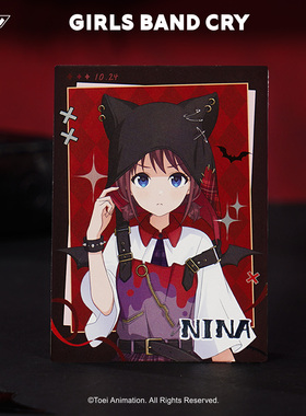 东映动画 GBC少女乐队的呐喊 小恶魔系列拍立得盲盒 官方正品