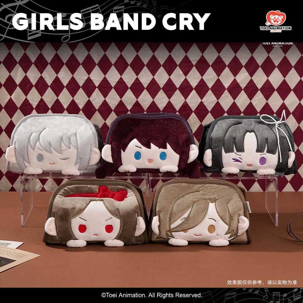 东映动画 GBC少女乐队的呐喊 Girls Band Cry毛绒纸抽盒 官方周边图片