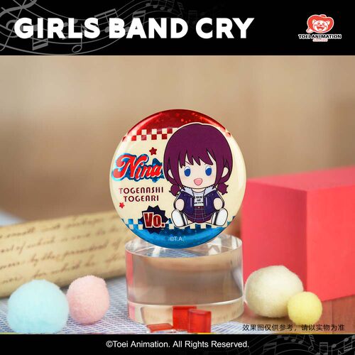 少女乐队的呐喊排排坐徽章盲盒