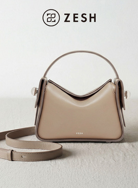 ZESH/泽尚 孟子义同款微笑小号RACHEL斜挎包女包手提包女款包包女