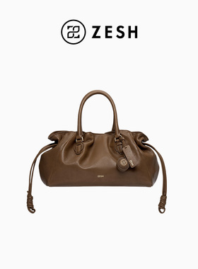 ZESH/泽尚 锦元中号斜挎包包女款元宝包女包手提包时尚单肩包新款