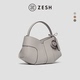 ZESH 包包女款 泽尚 云襟中号hobo包高级手提包斜挎包单肩女包夏季