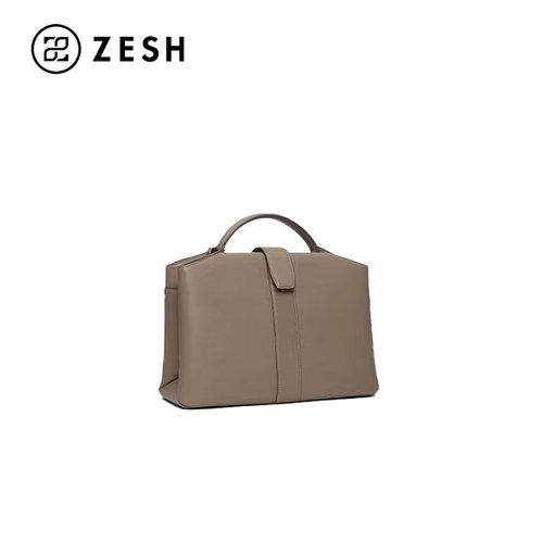 ZESH/泽尚 BRIEFCASE中号手提包包大容量通勤公文包斜挎包女包