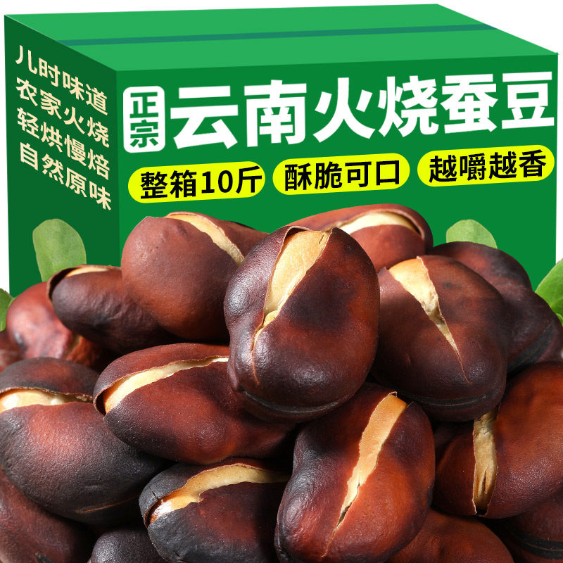 正宗云南火烧蚕豆原味农家干炒
