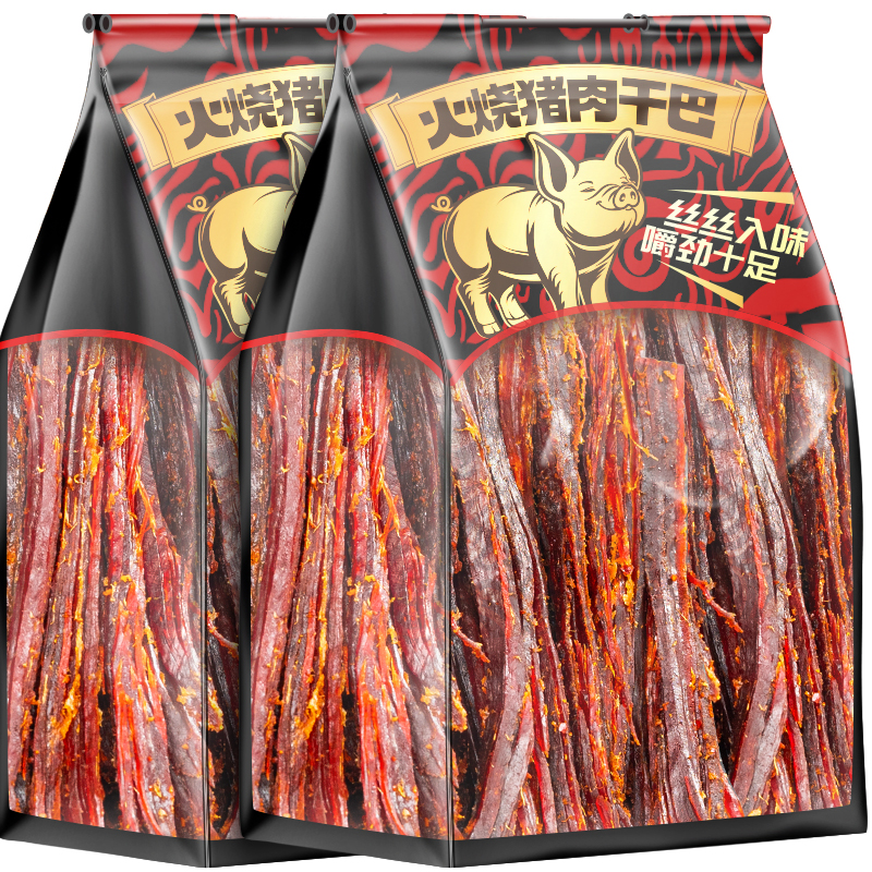 云南火烧猪肉干巴香辣味