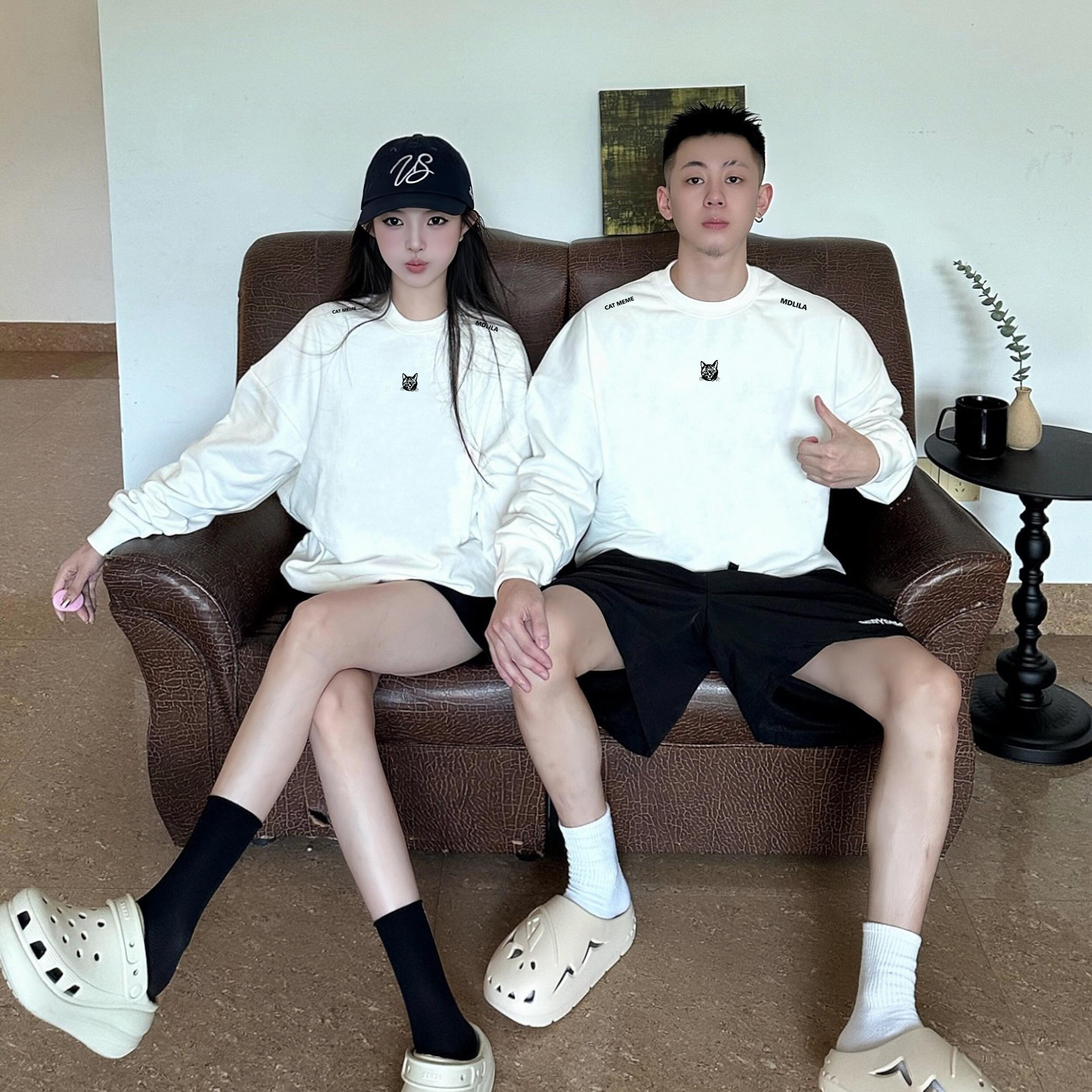 乔巴先生2026新款情侣装卫衣秋冬季欧美潮流超火衣服小众设计感