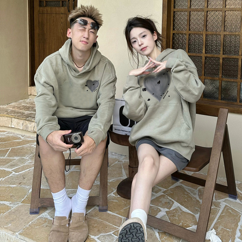 不一样情侣卫衣春秋款