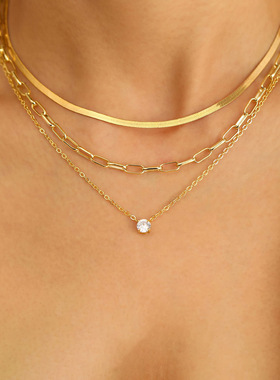 Fashion Thick Chain Snake Bone Chain Collar Chain Necklace链