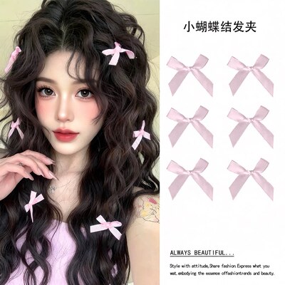 New ballet knot hair clip ribbon tied hairpin Accessories