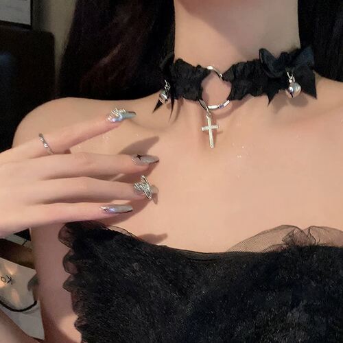 sexy heart-shaped leg thigh rings bone chains Sweet necklace