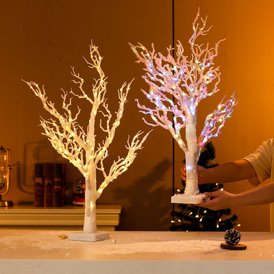 PVC luminous Christmas tree decoration Desktop arrangement