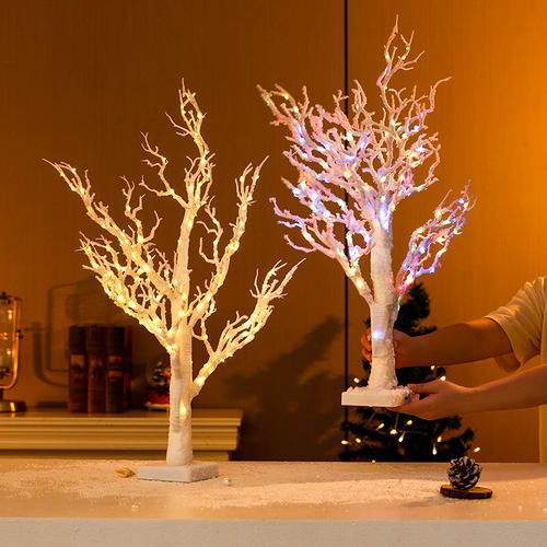 PVC luminous Christmas tree decoration Desktop arrangement