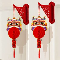 [Настенный кронштейн + пара львов] Бесплатный нано-клей