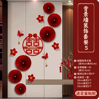 Бумажный веерный цветок + счастливое письмо