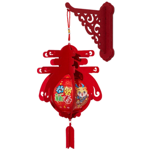 灯笼挂件2026马年新款新年挂饰装饰挂件房门壁挂支架过年门口布置