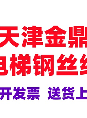 电梯专用钢丝绳10MM麻芯钢芯天津金鼎8*19 8 10 12MM粗曳引主机绳