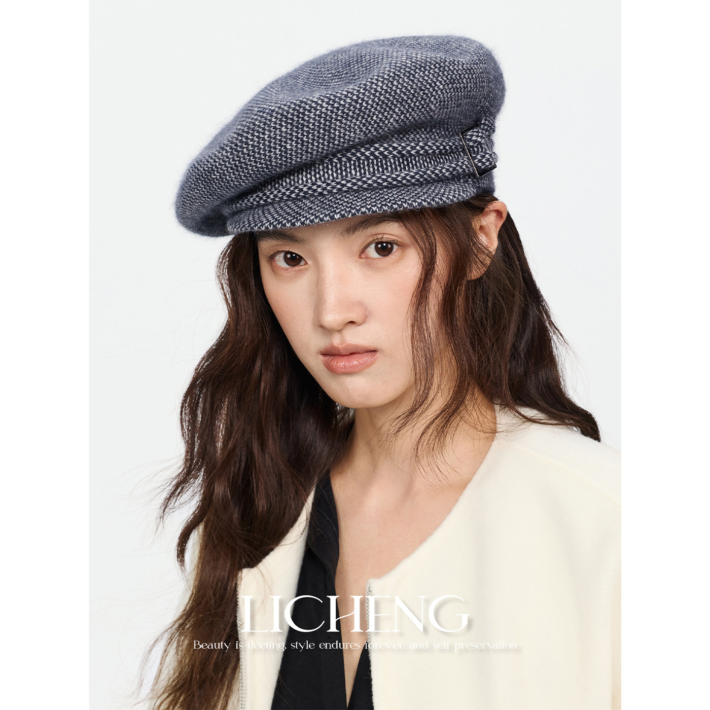 礼诚 气质款软糯浣熊羊毛报童帽女秋冬复古格纹高级感方扣贝雷帽,服饰配件/皮带/帽子/围巾,帽子,淘宝优惠券,粉丝福利购,淘宝优惠卷